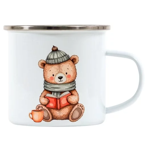 plecháček Medvěd s knížkou